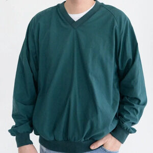 Vintage Sunderland of Scotland Green Classic Pullover Lightweight Windbreak ~LG